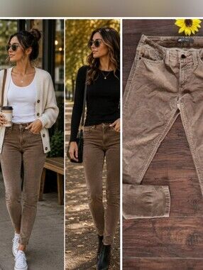 Levis 535 BROWN CORDUROY JEANS 👖